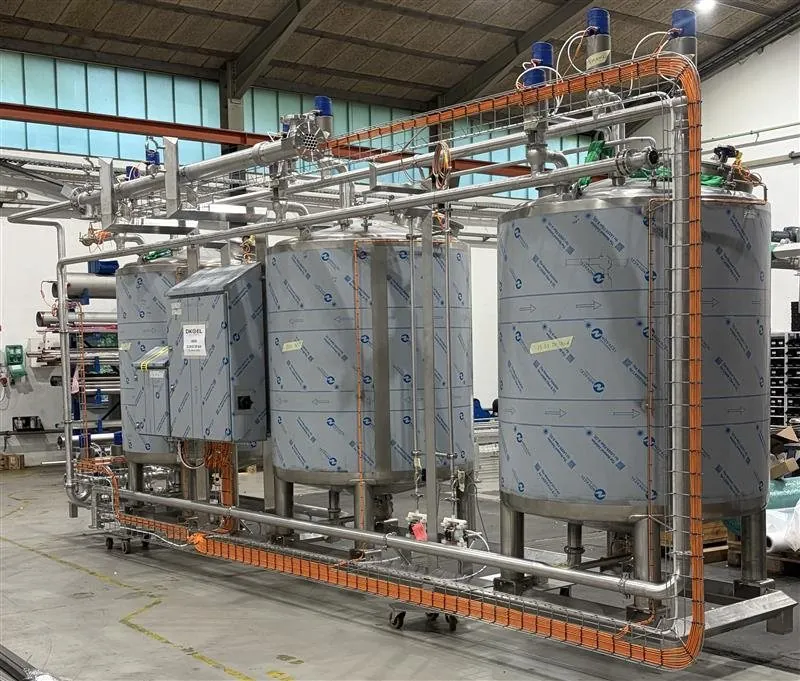 Skid unit samlet og funktionstestet i Sdr. Bjert.