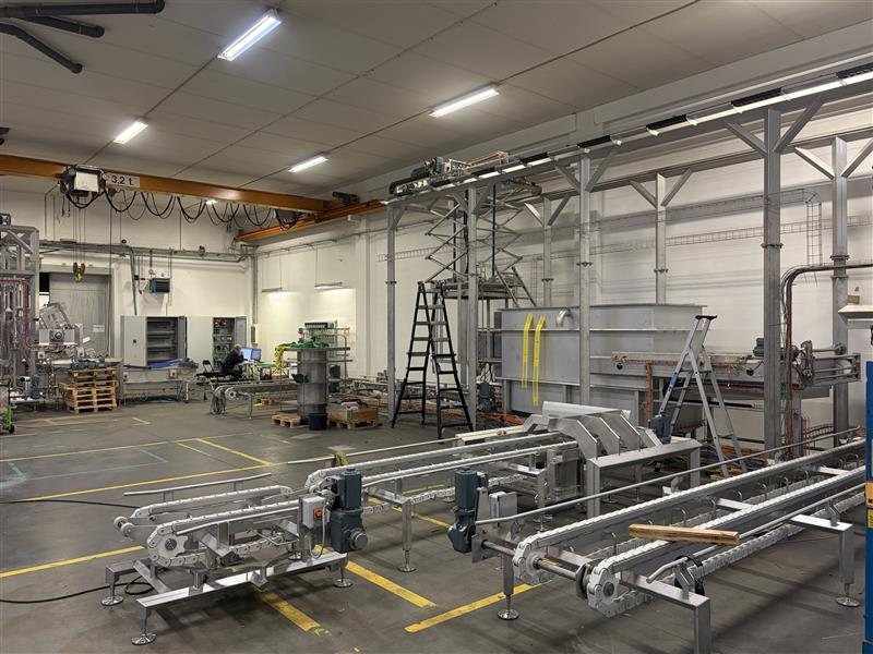 Skid unit under construction in HSV Combi's own workshop.