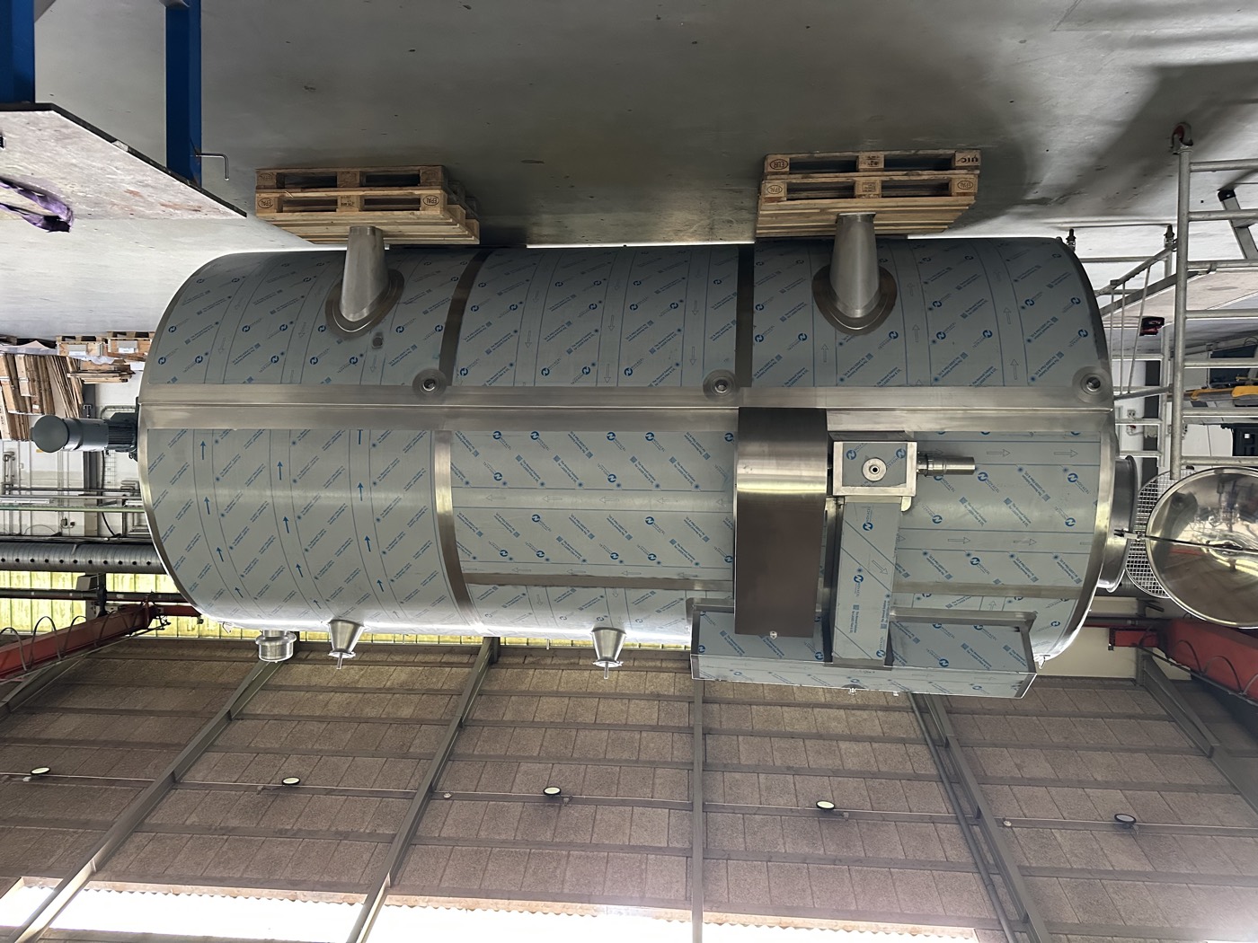 16,500-liter cheese vat from HSV Combi.